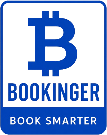 BOOKINGER Book Smarter Logo